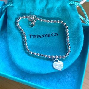 Return to Tiffany Heart Tag Bracelet in Silver